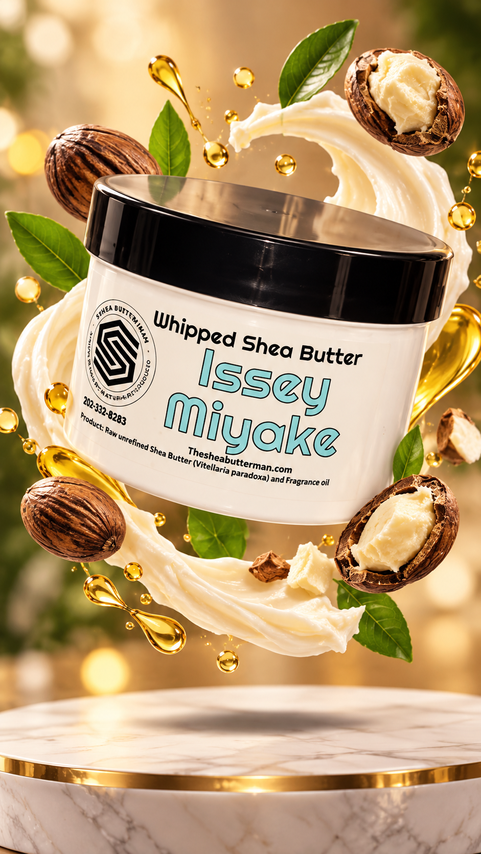 Issey Miyake Whipped Shea Butter — 8 oz